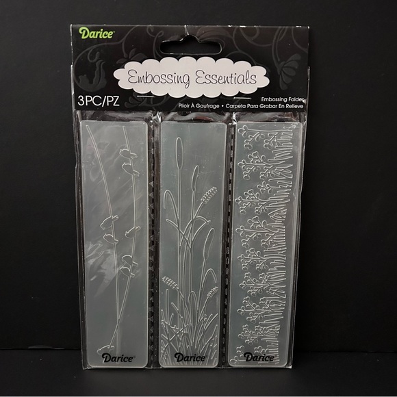 Darice 3-pk embossing border - NATURE - Picture 2 of 5